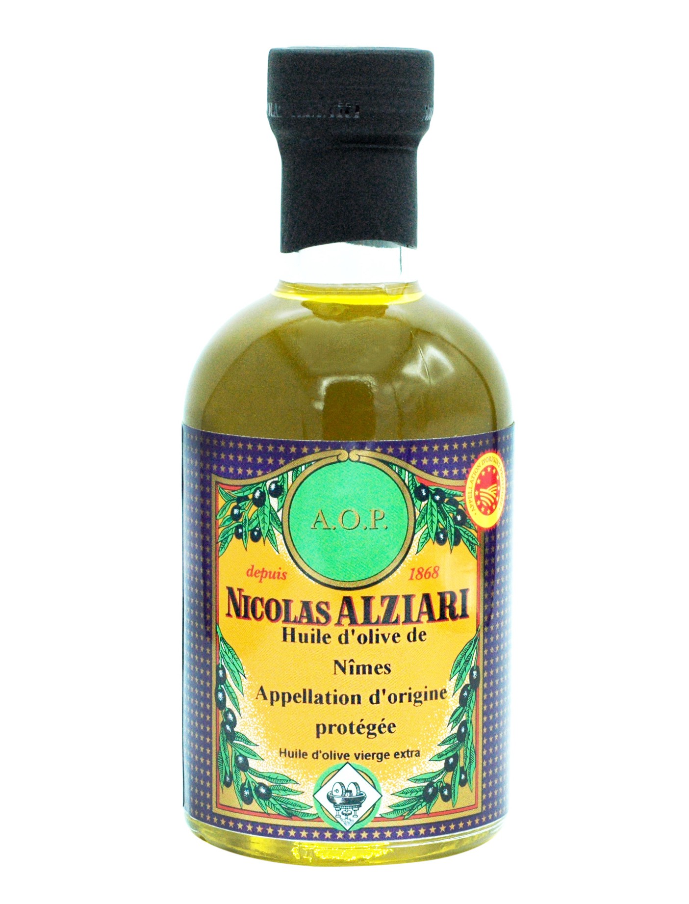 Olivenöl GUB Nîmes (mit geschützter Ursprungsbezeichnung Nîmes – Frankreich) 200ml