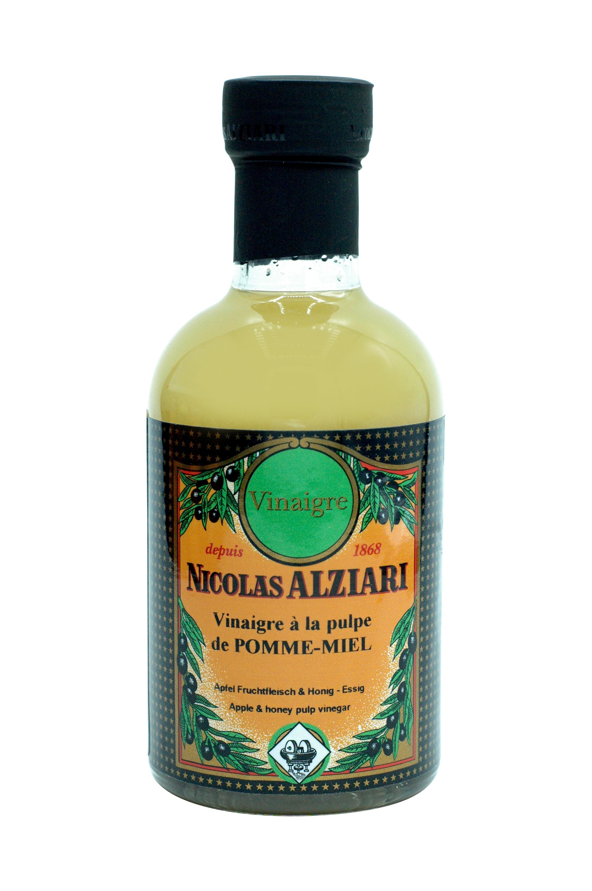 200ml Flasche Apfel Fruchtfleisch & Honig - Essig
