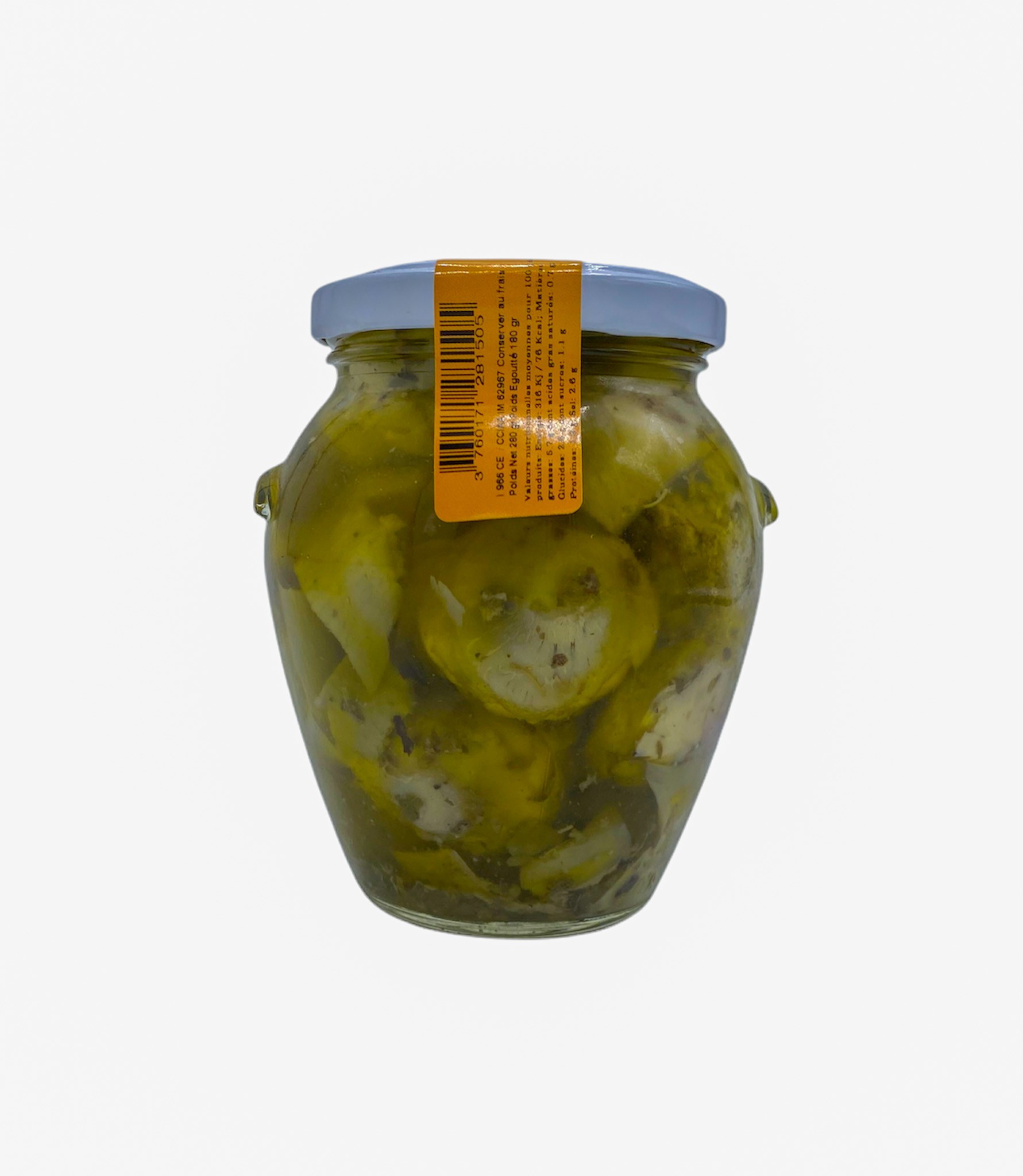 Artischocken in Olivenöl (280g)