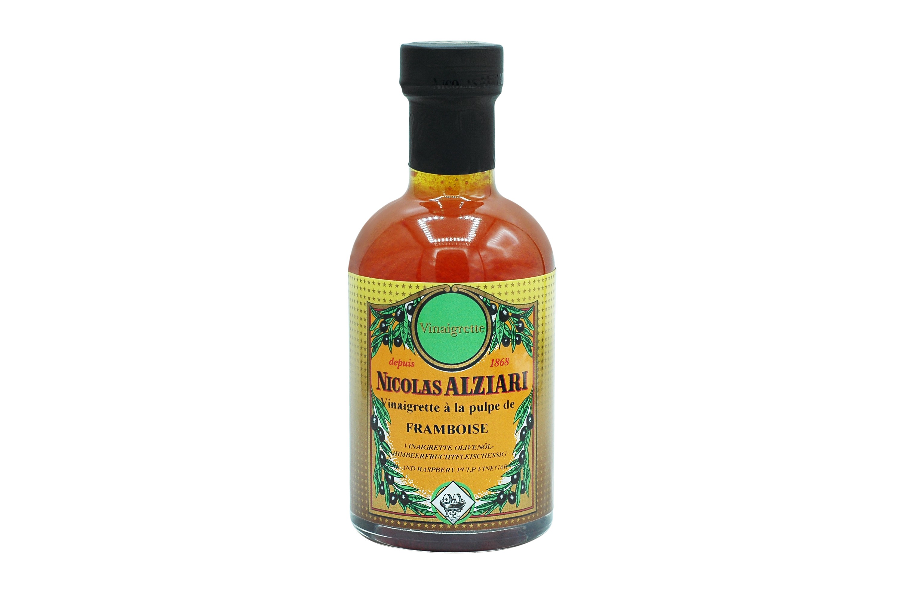 Vinaigretten Olivenöl + Himbeerfruchtfleischessig 200 ml 