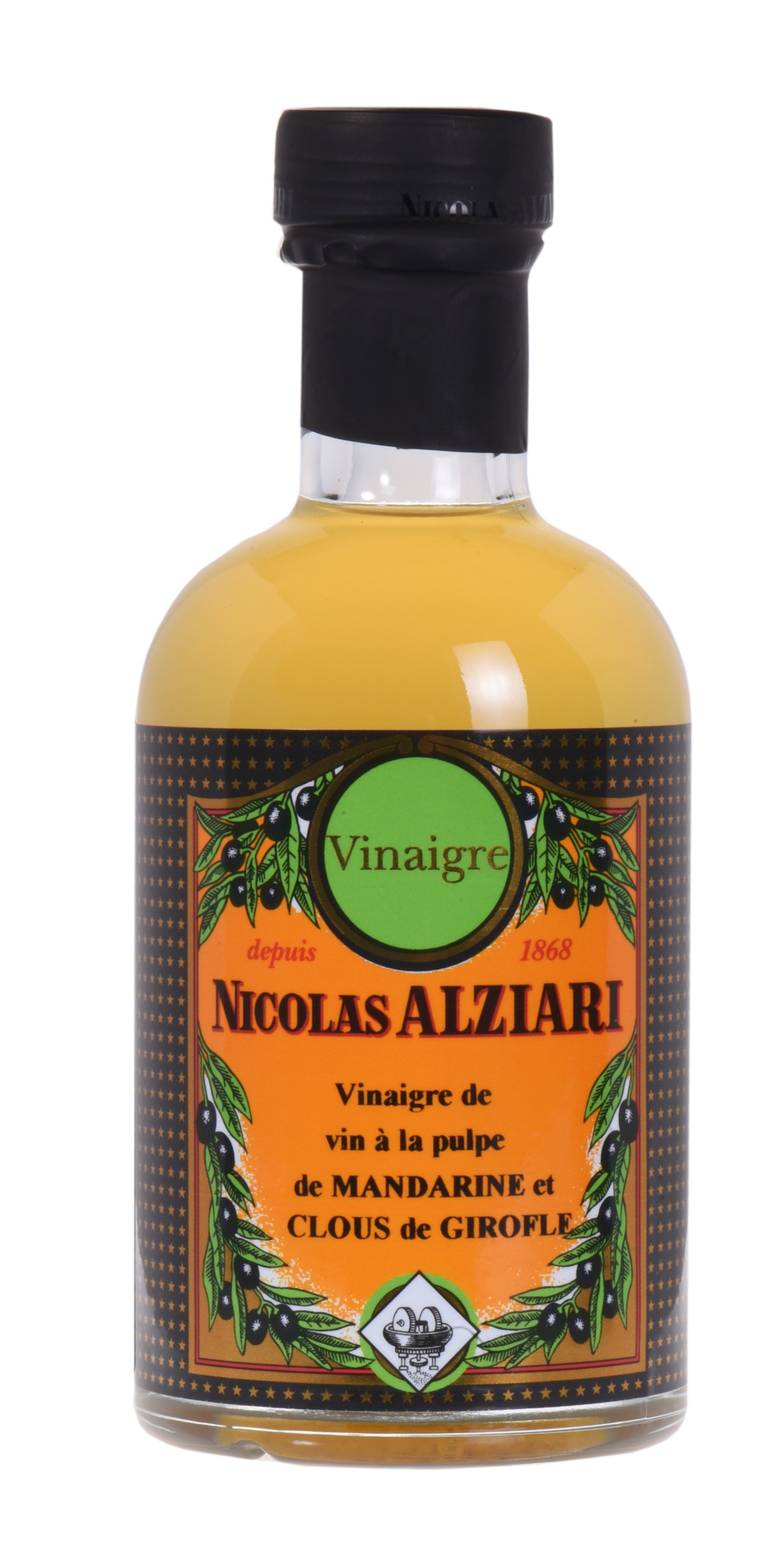 Essig mit Mandarinenfruchtfleisch und Gewürznelken 200 ml