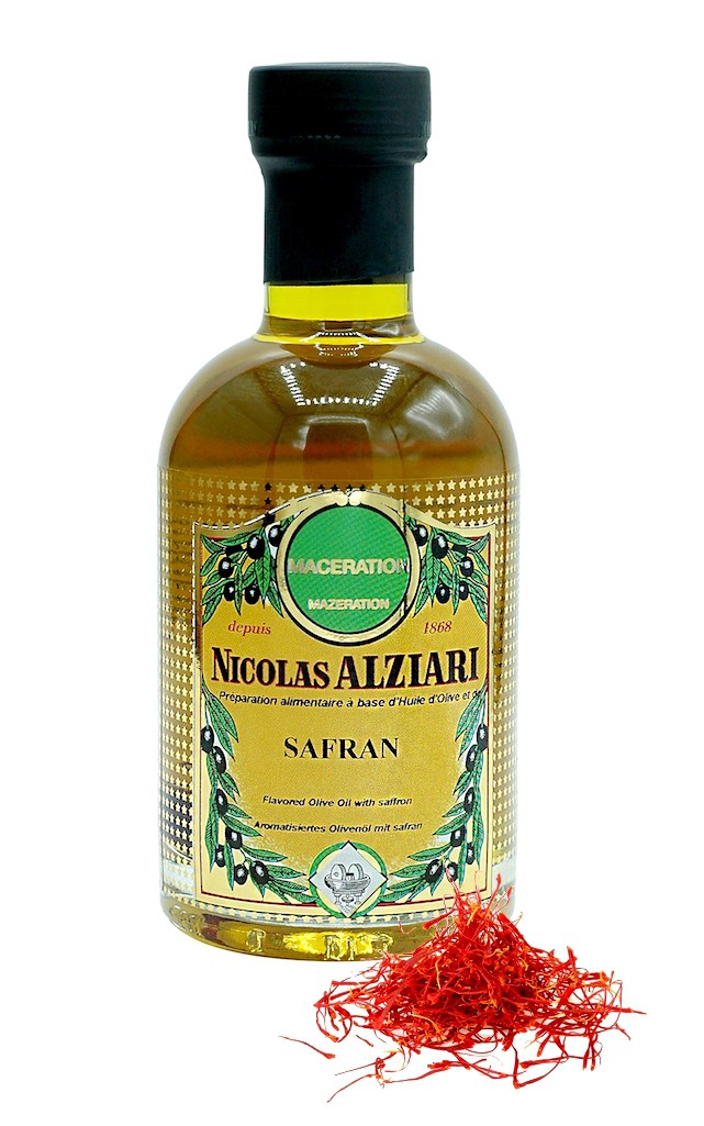 Olivenöl mit Safran 200 ml