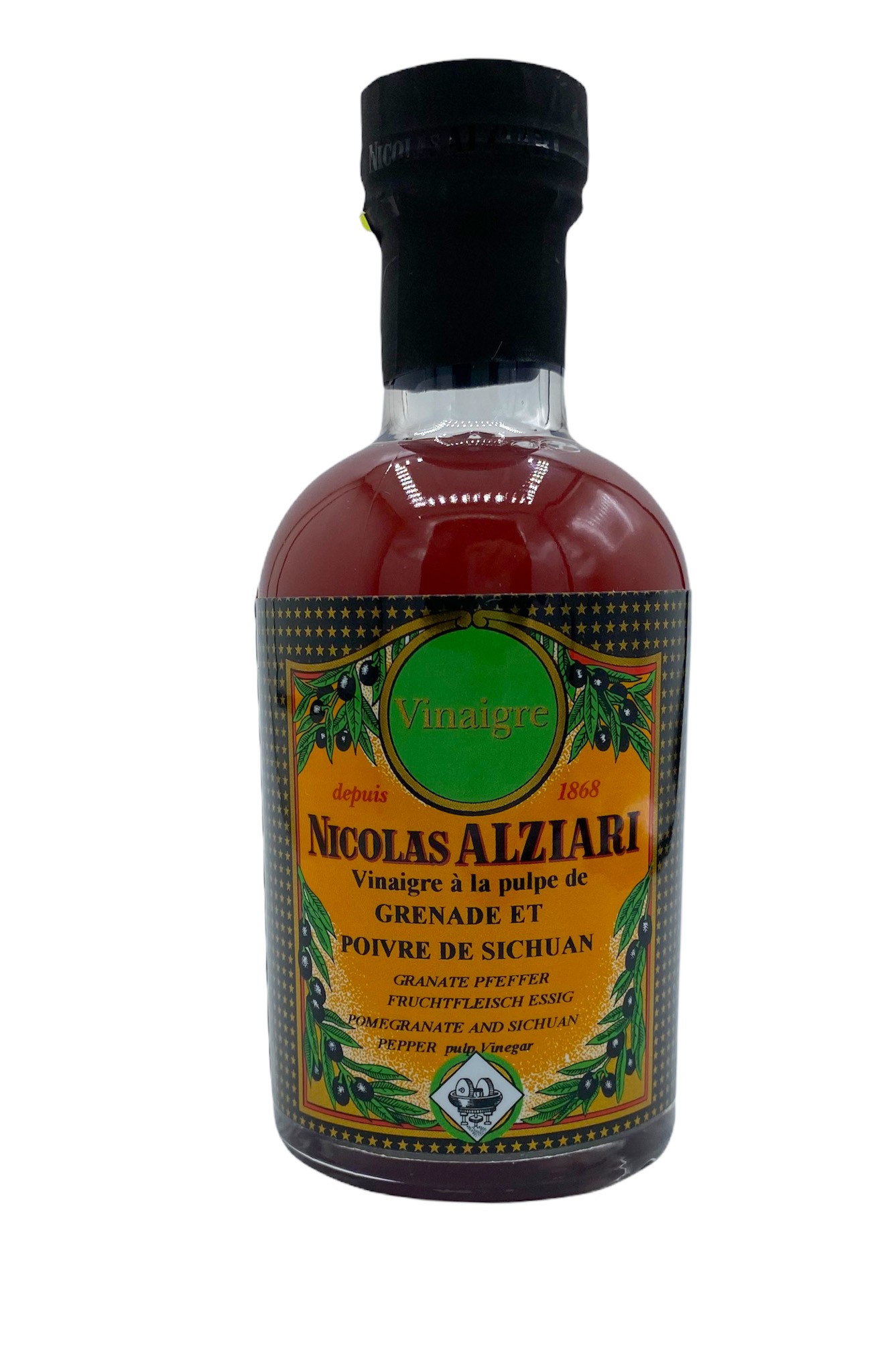 Granate Pfeffer Fruchtfleisch Essig  200 ml