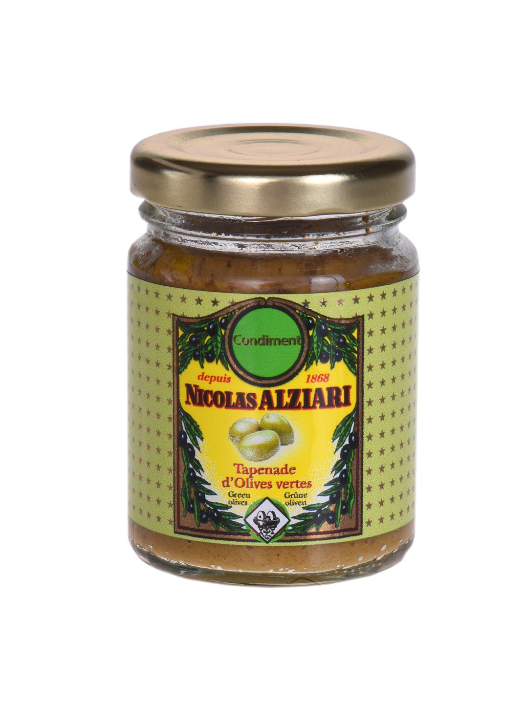 Olivenpaste grüne Tapenade 80g