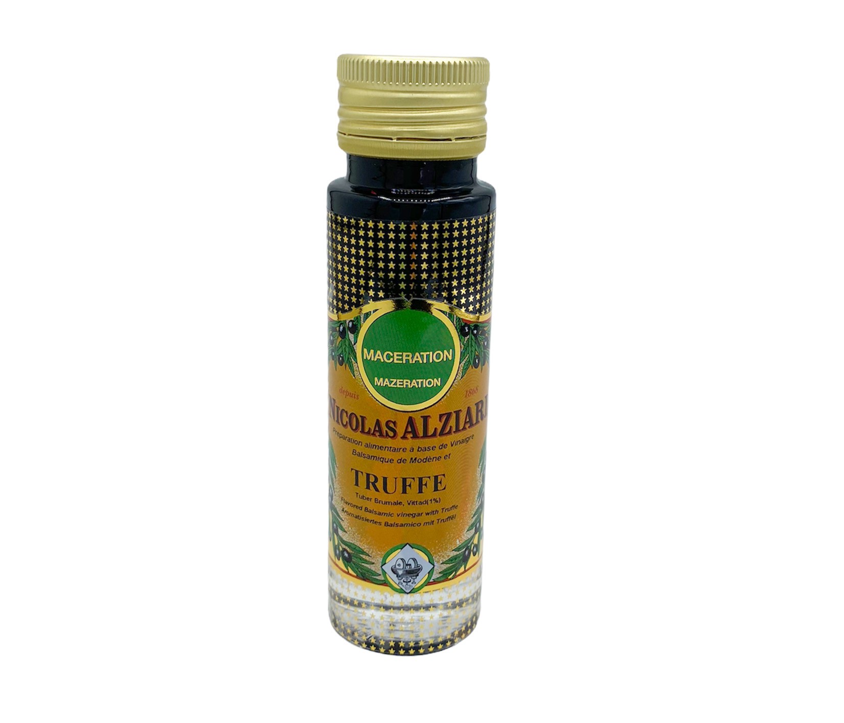Zubereitung auf Basis von Balsamico-Essig und natürlichem Trüffelgeschmack 100 ml 