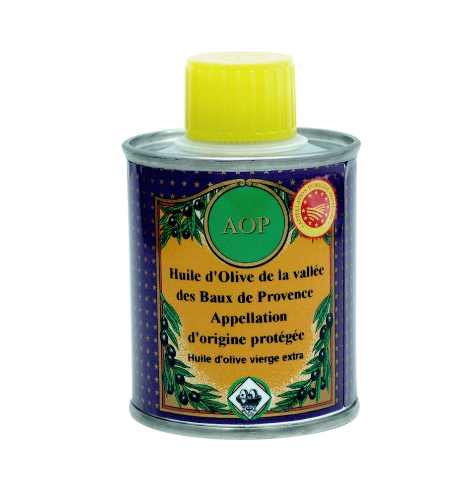 Olivenöl GUB Vallée des Baux de Provence (mit geschützter Herkunftsbezeichnung vallée des Baux-de-Provence – Frankreich) 100ml