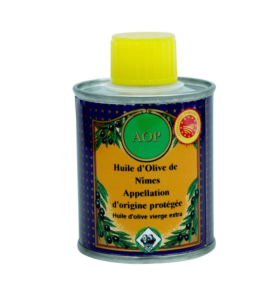 Olivenöl GUB Nîmes (mit geschützter Ursprungsbezeichnung Nîmes – Frankreich) 100ml