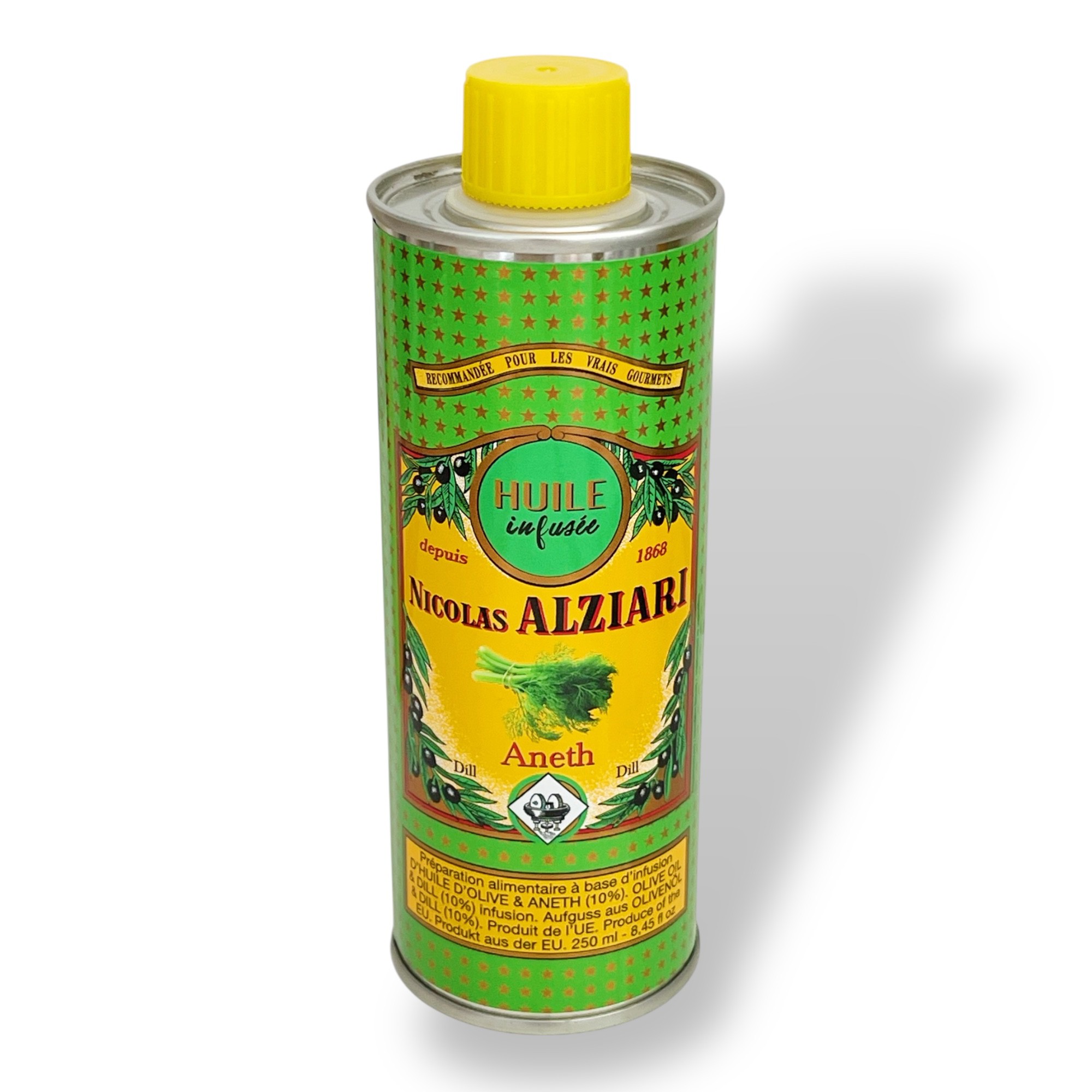 Dill - OLIVENÖL ZUBEREITUNG INFUSIERT mit Dill 250 ML