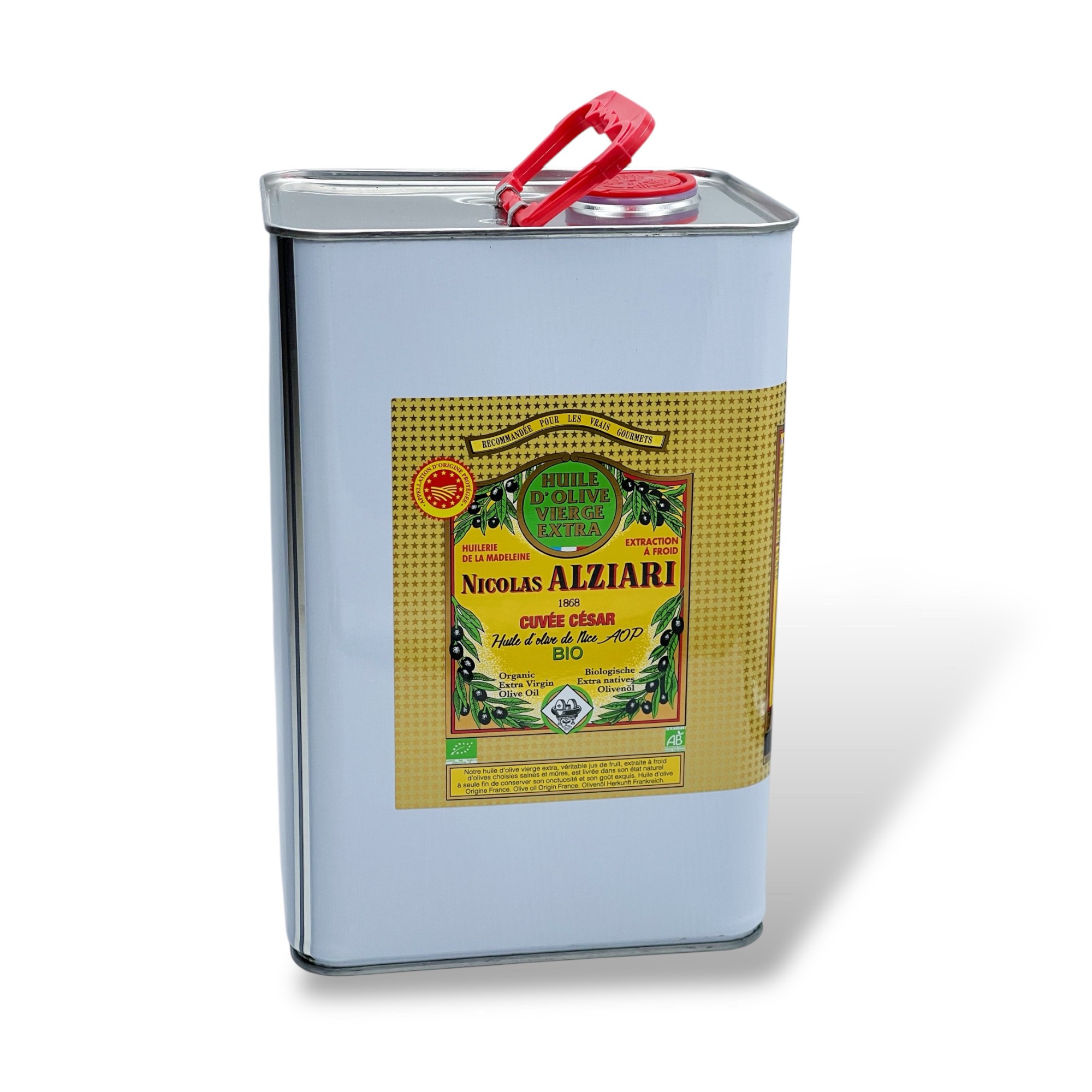 OLIVENÖL CUVÉE CÉSAR 5 L-BEHÄLTER - BIO*