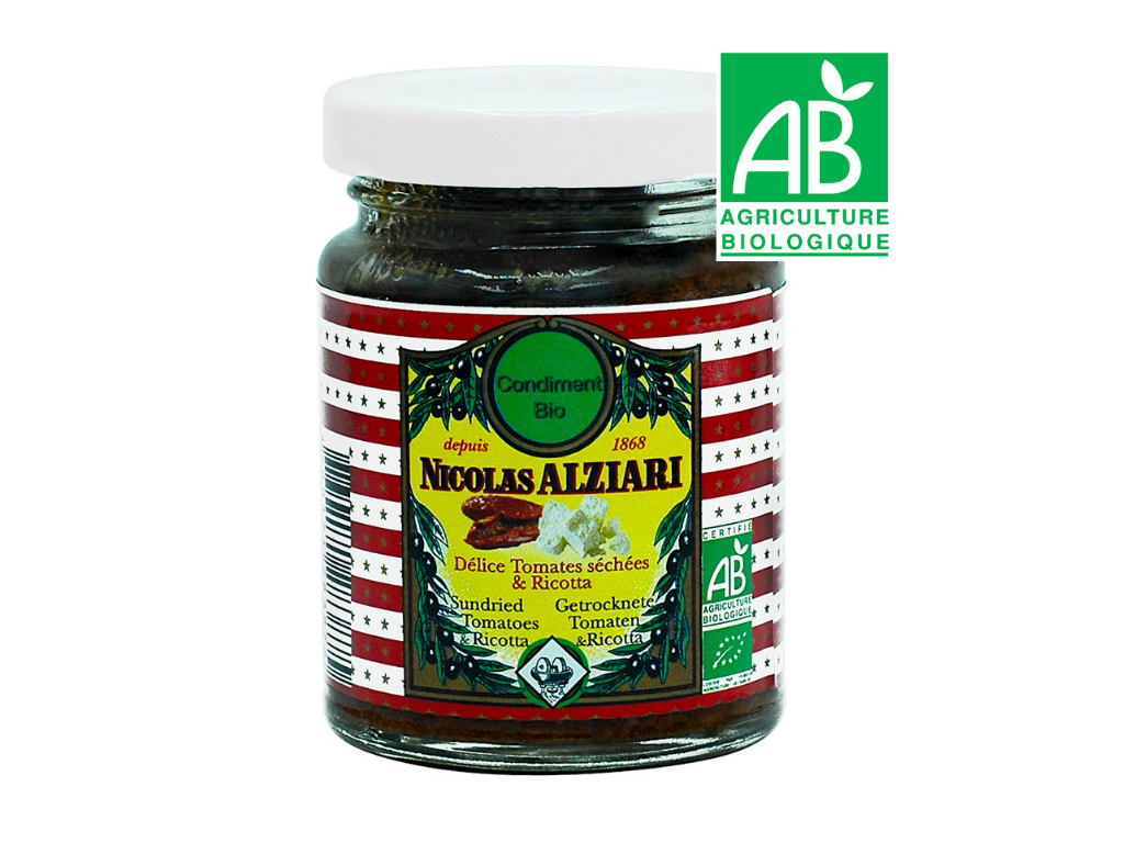 Getrocknete Tomaten & Ricotta Pesto 80 g BIO