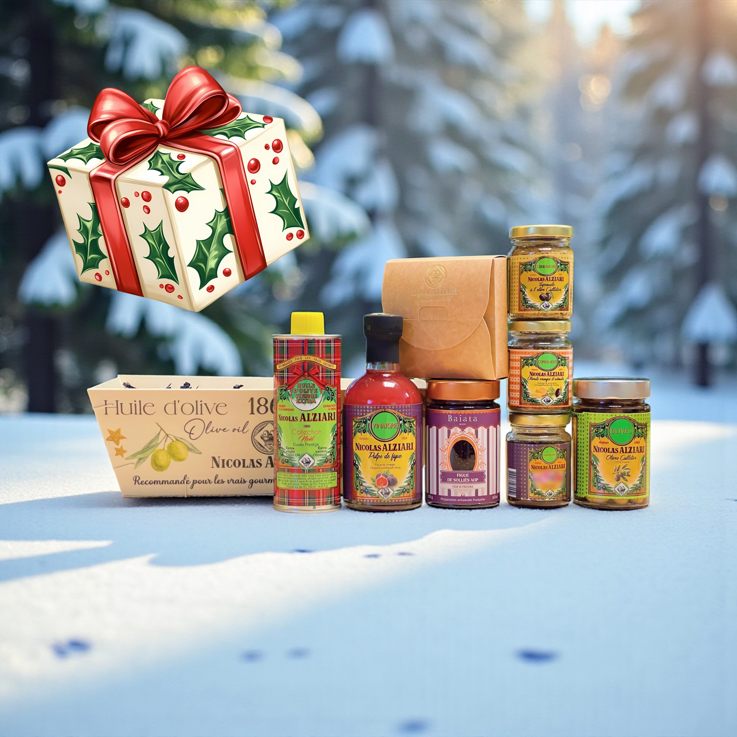 Box Köstlichkeiten des Olivenbaums