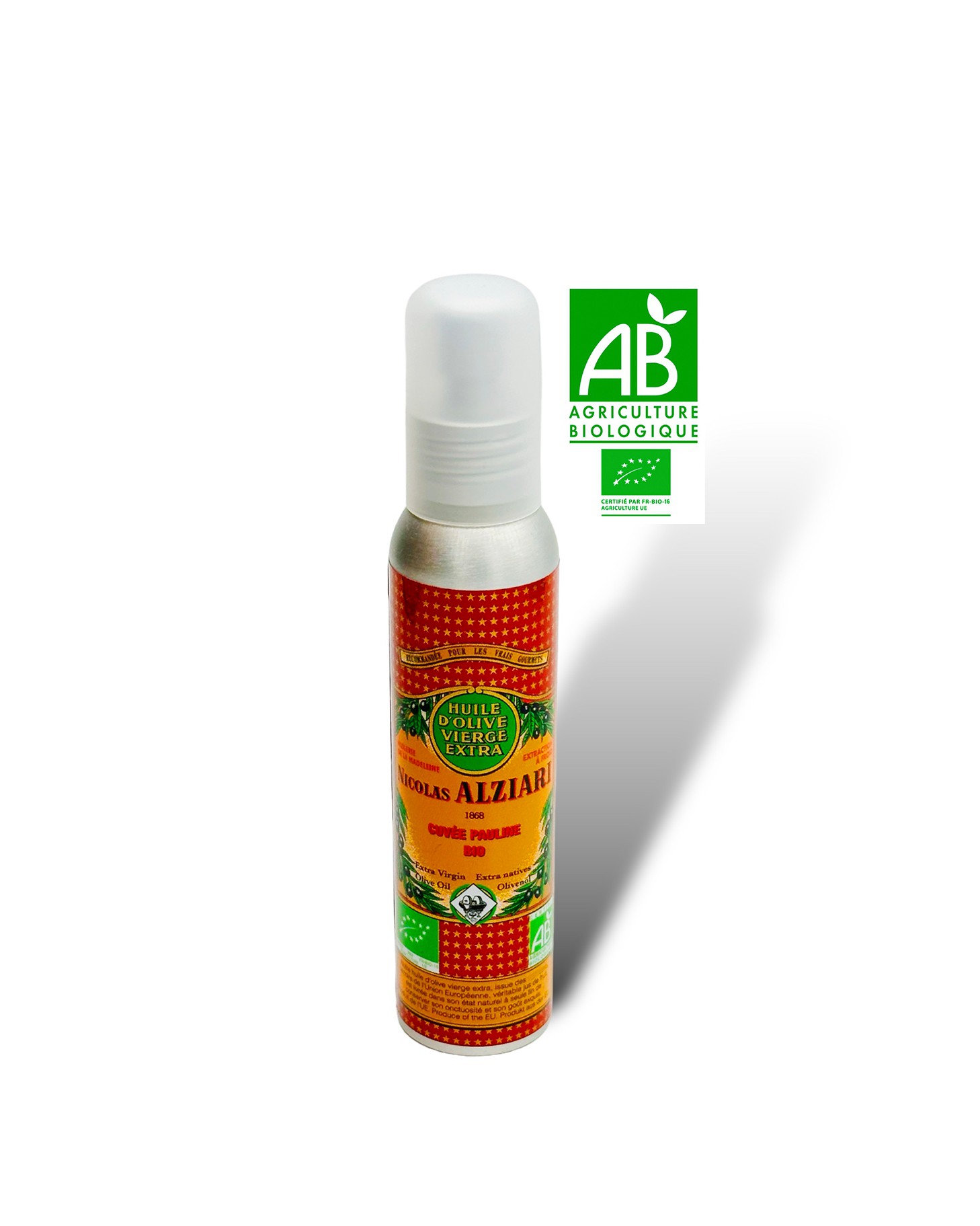 Olivenöl cuvée PAULINE 100 ml - Bio*  (Pumpflasche)