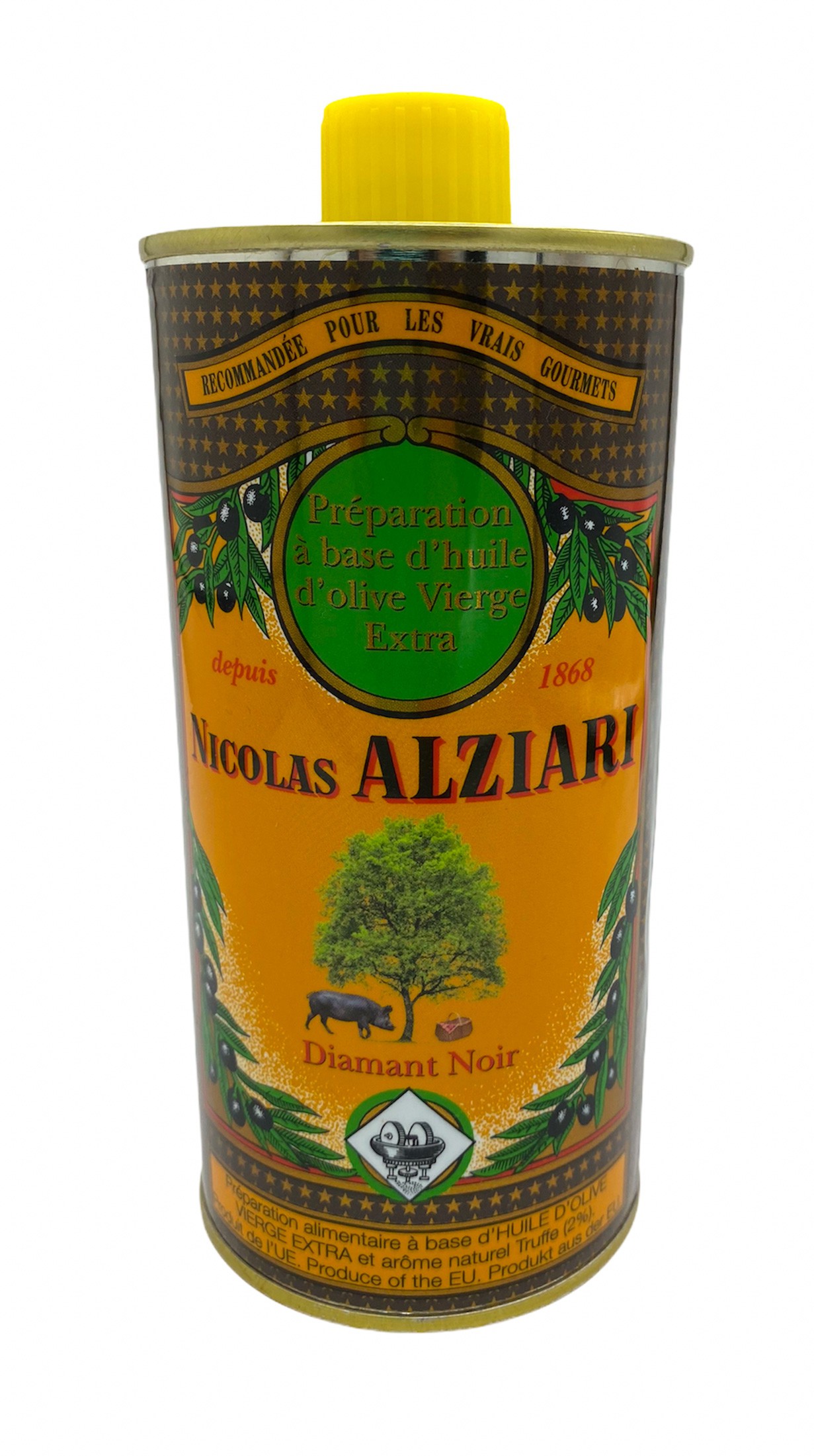 Kulinarische Zubereitung aus Olivenöl mit natürlichem Trüffelaroma (0,5l)
