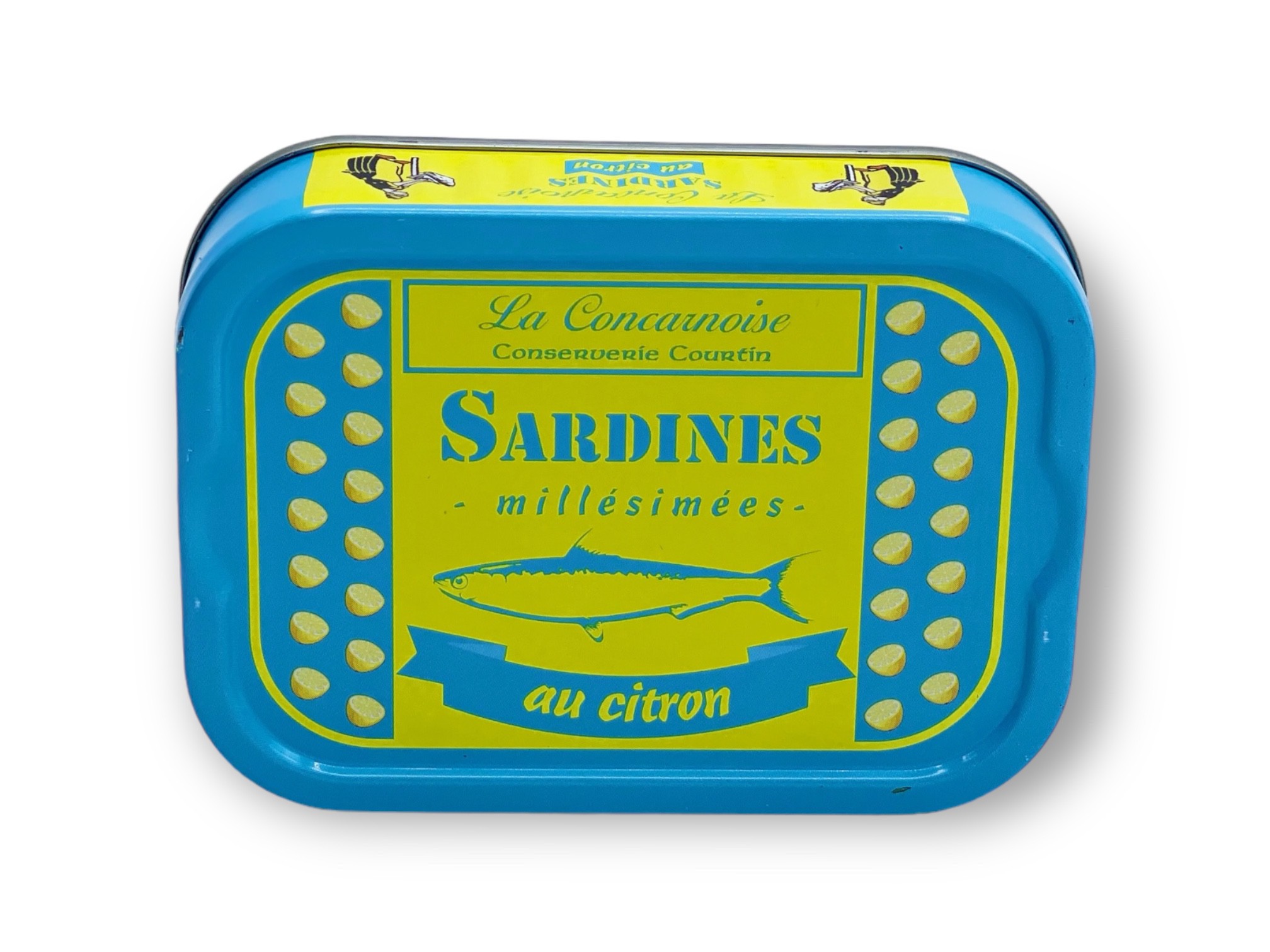 Sardinen in Olivenöl mit Zitronen 115g - La Concarnoise