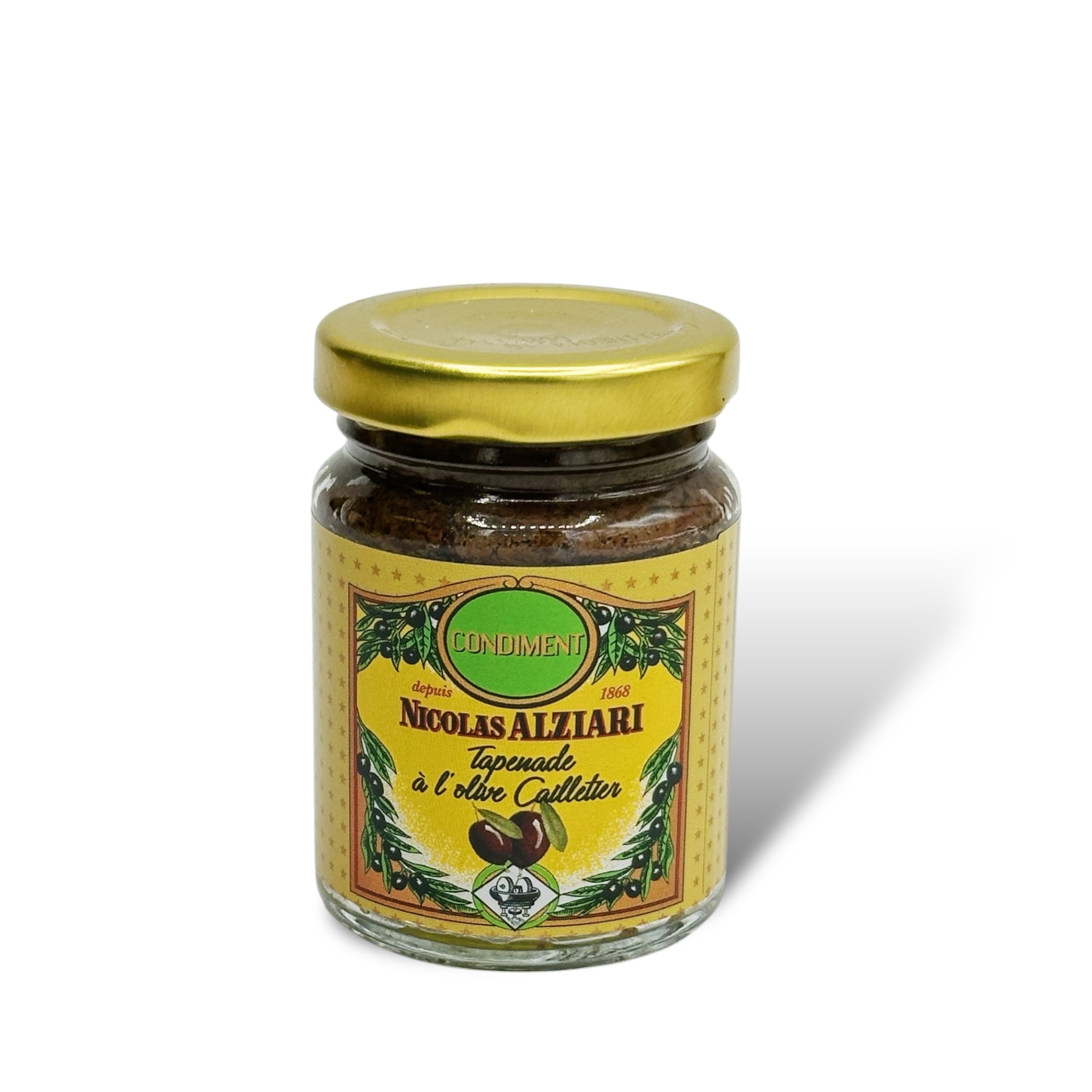 Olivenpaste (schwarze tapenade ) aus Nizza 80g 