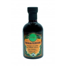 200 ml Flasche Schwarzkirschen Fruchtfleisch & Tonkabohnen - Essig  