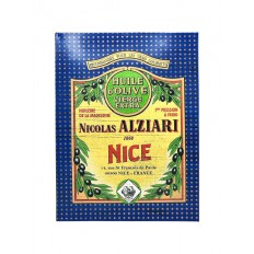 Vintage Wandtafel Olivenöl Nicolas Alziari Nice 25X33 cm (Metall)