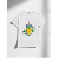 T-SHIRT FÜR MÄNNER - NICOLAS ALZIARI - OLIVIER - WEISS