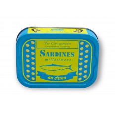 Sardinen in Olivenöl mit Zitronen 115g - La Concarnoise