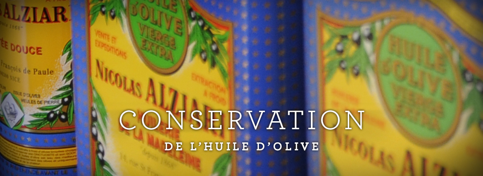 Visuel de bidons métaliques d'huile d'olive